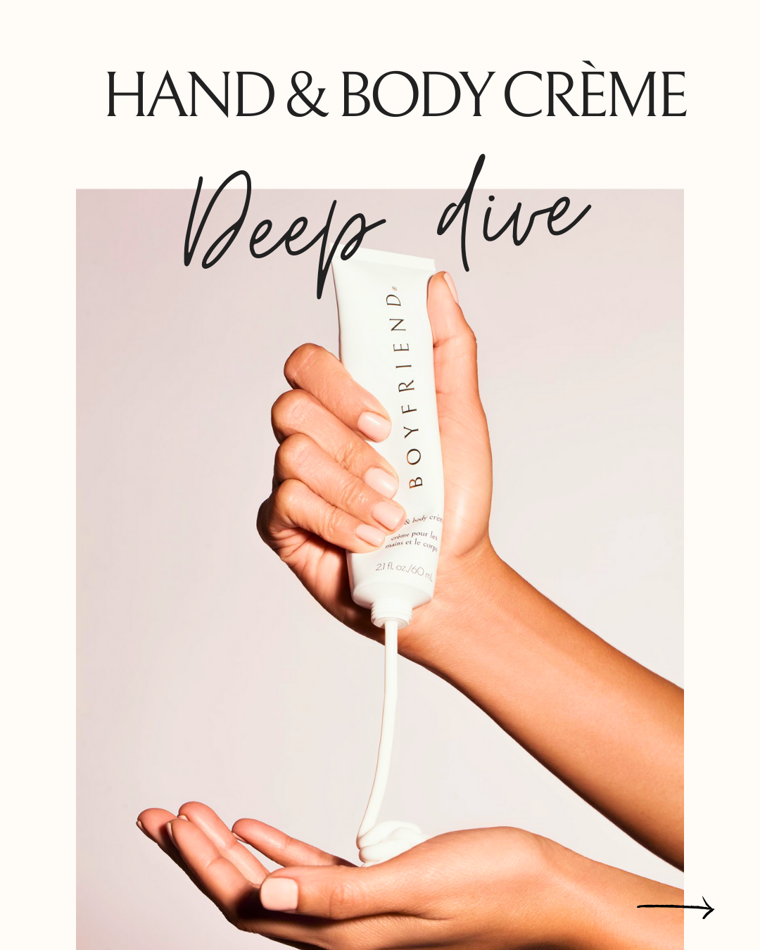 Boyfriend Hand & Body Crème