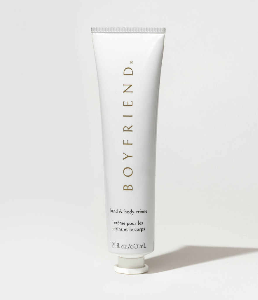 Upright single Hand and Body Creme tube.